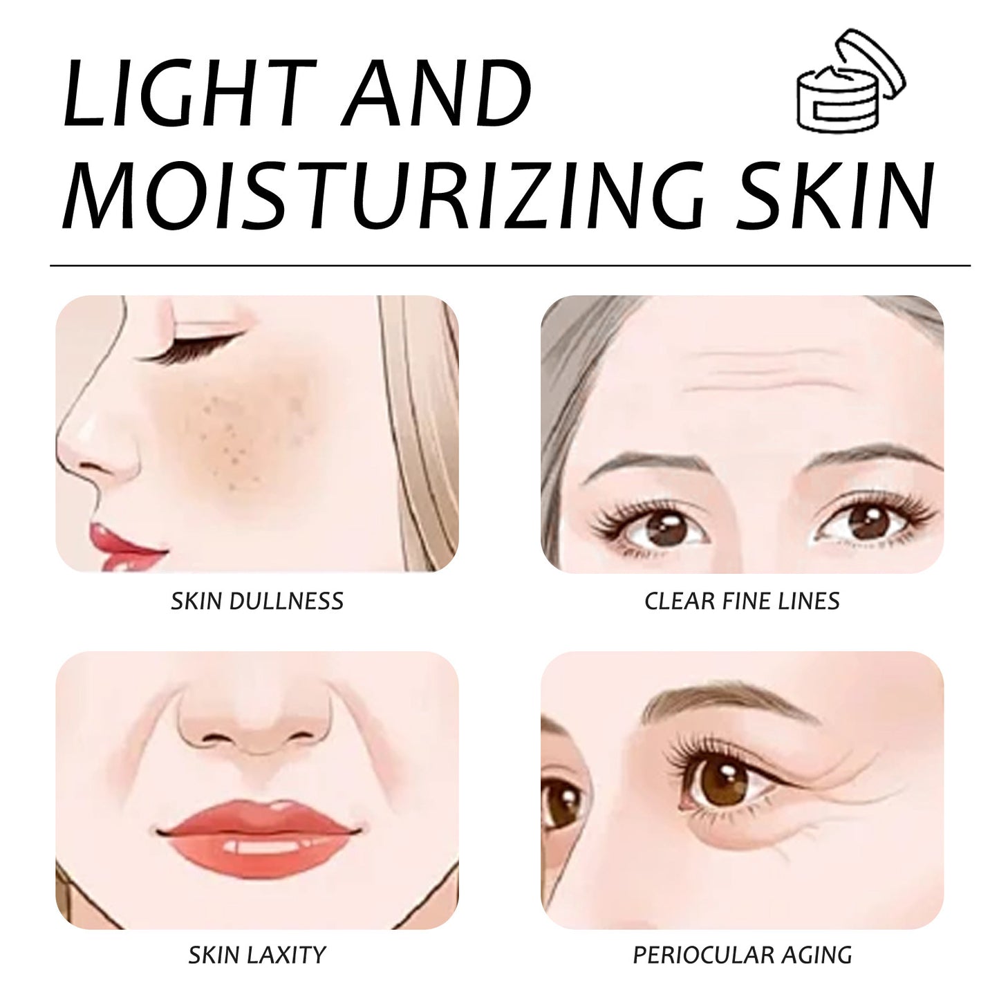 Anti Wrinkle Moisturizing Skincare Cream